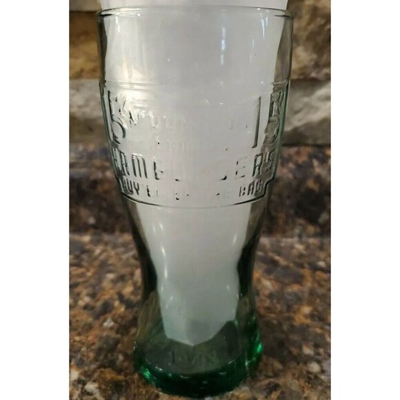 Classic McDonalds Green Glass Collector's Item - Picture 2 of 8